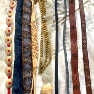 Vintage belt bundle!!